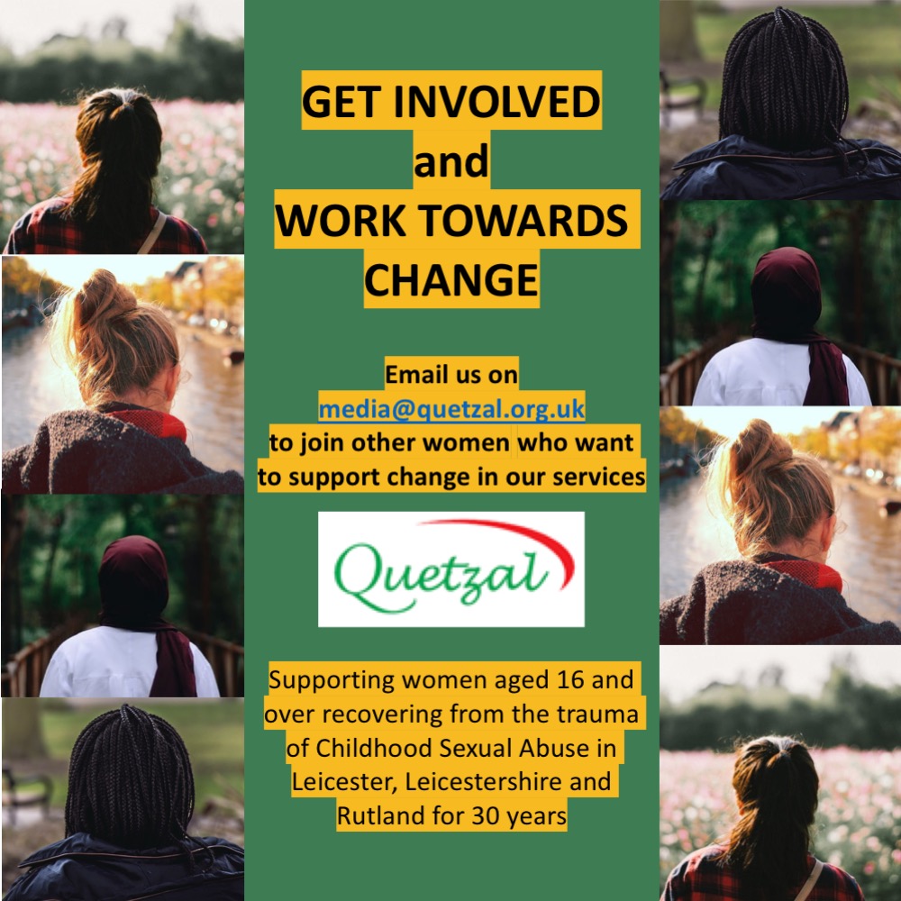 Quetzal Team Day: Working towards Change and better support for women in their journey towards recovery from the trauma of childhood sexual abuse